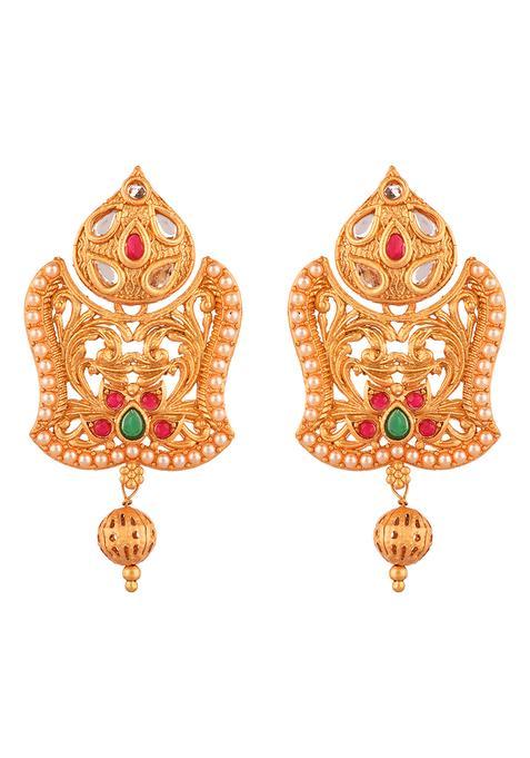 Multicolor Alloy Earrings