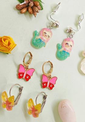 Multicolor Alloy Earrings