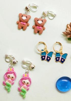 Multicolor Alloy Earrings