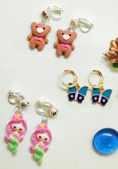 Multicolor Alloy Earrings