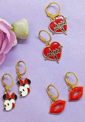 Multicolor Alloy Earrings