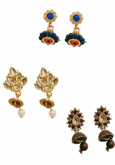 Multicolor Alloy Earrings