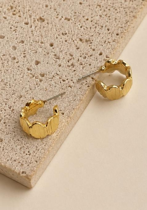 Gold Alloy Earrings