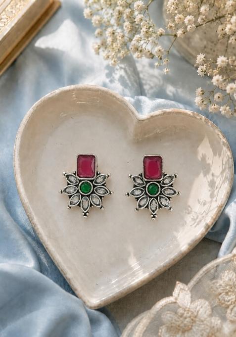 Silver Silver Earrings
