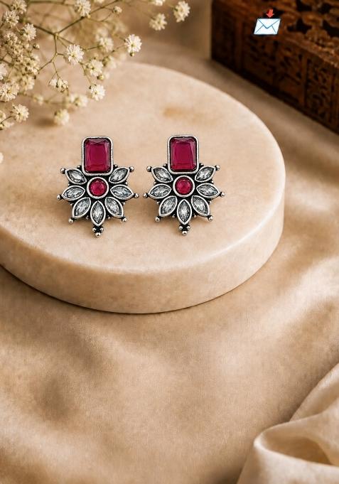Silver Silver Earrings
