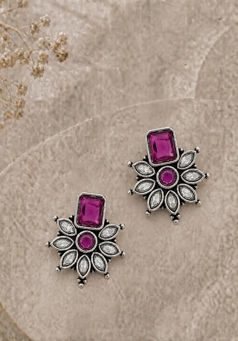 Silver Silver Earrings