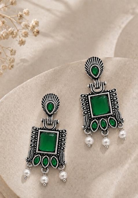 Silver Silver Earrings