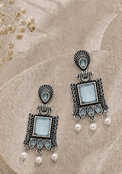 Silver Silver Earrings