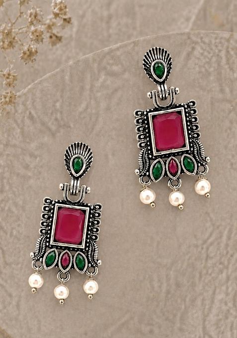 Silver Silver Earrings