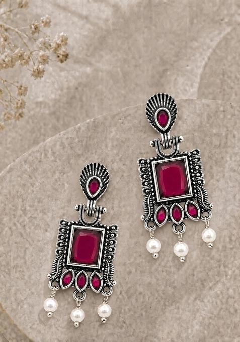 Silver Silver Earrings