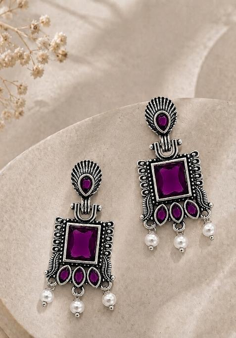 Silver Silver Earrings
