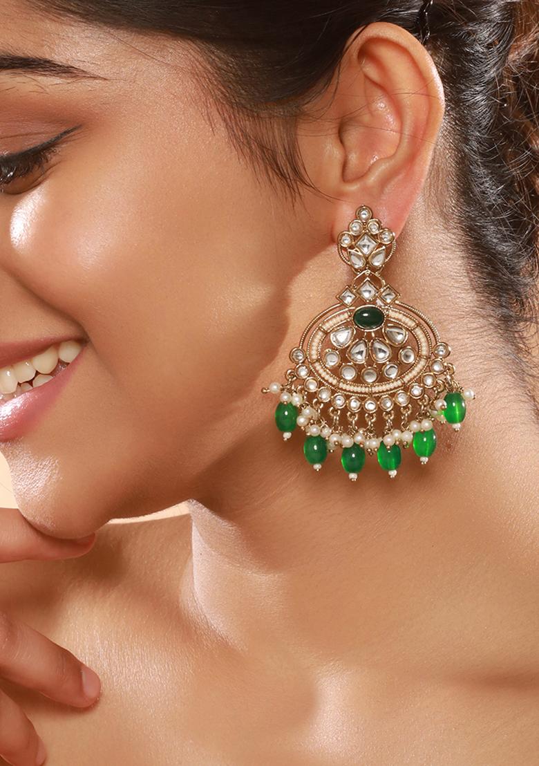 Classic Chandbali Earringss Earrings
