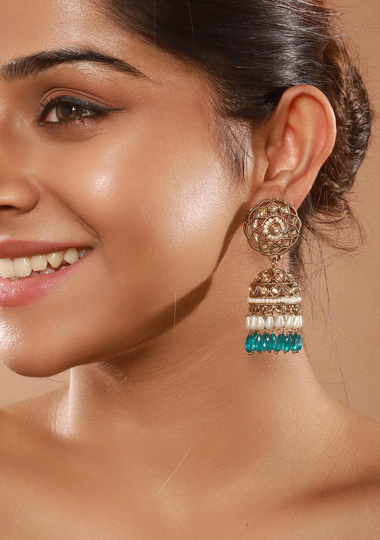 Dome Shaped Jhumkas Earrings