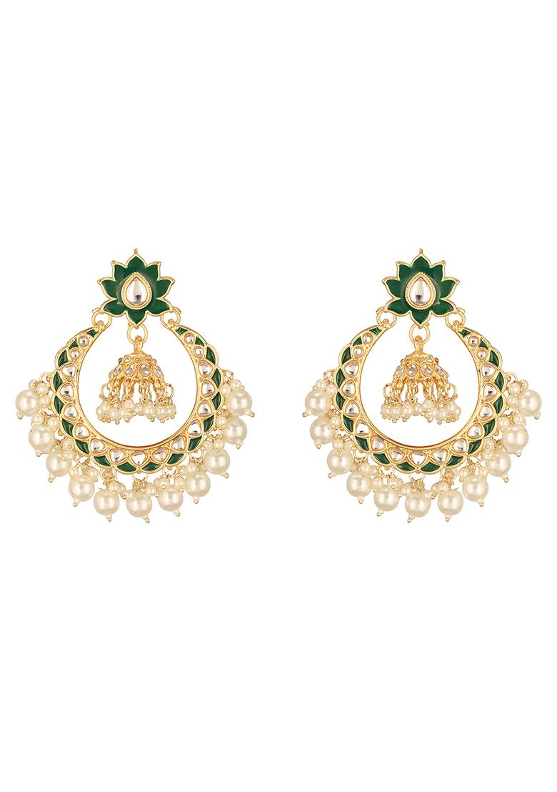 Contemporary Chandbali Earringss Earrings