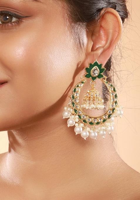 Contemporary Chandbali Earringss Earrings