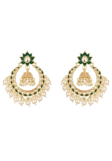 Contemporary Chandbali Earringss Earrings