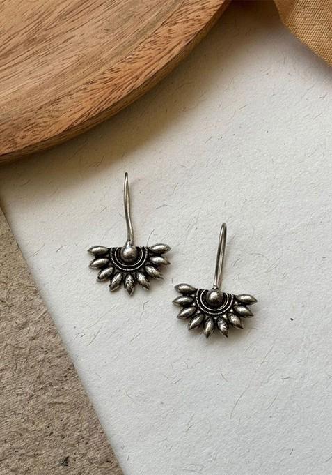 Brass Silver Plated Contemporary Studs
