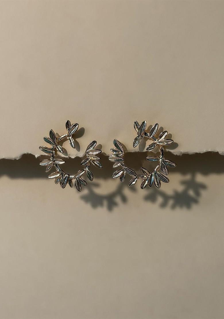 Gold Plated Contemporary Studs