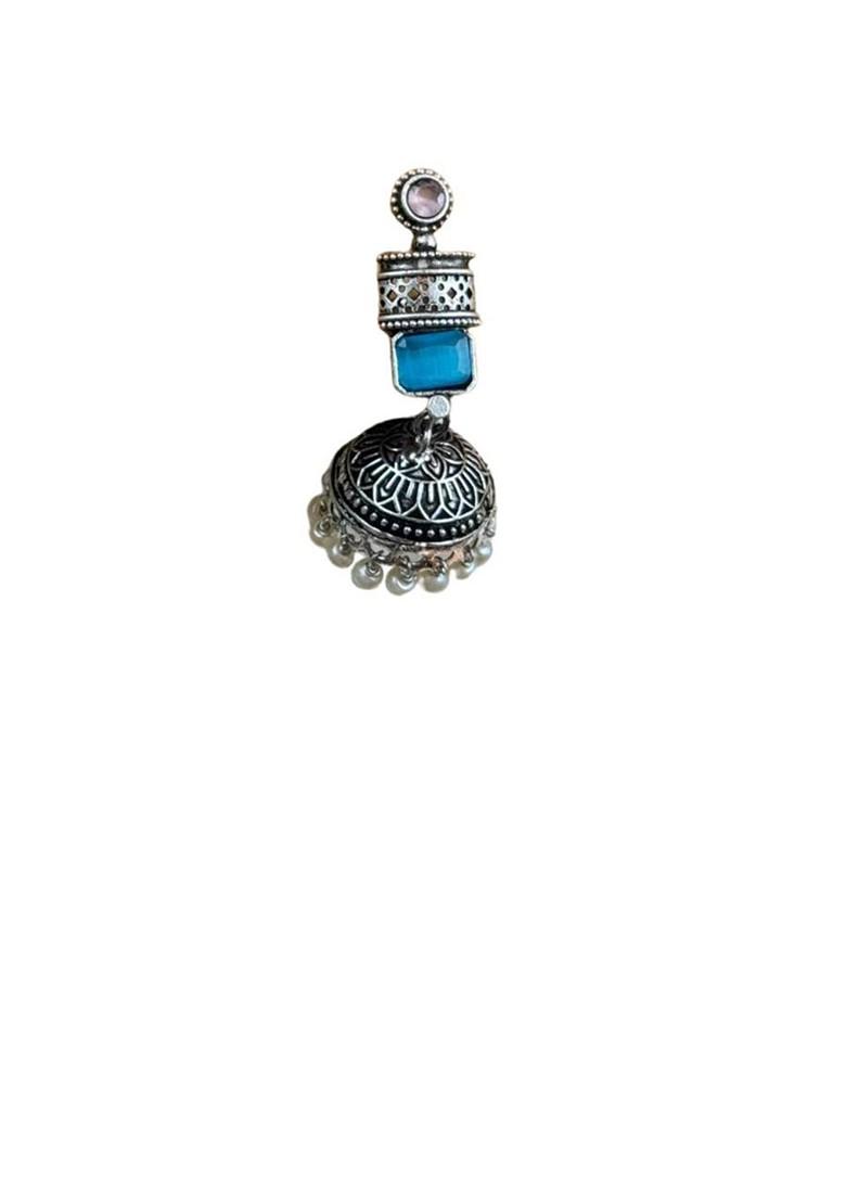 Contemporary Jhumkas Earrings