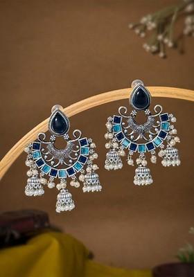 Contemporary Jhumkas Earrings