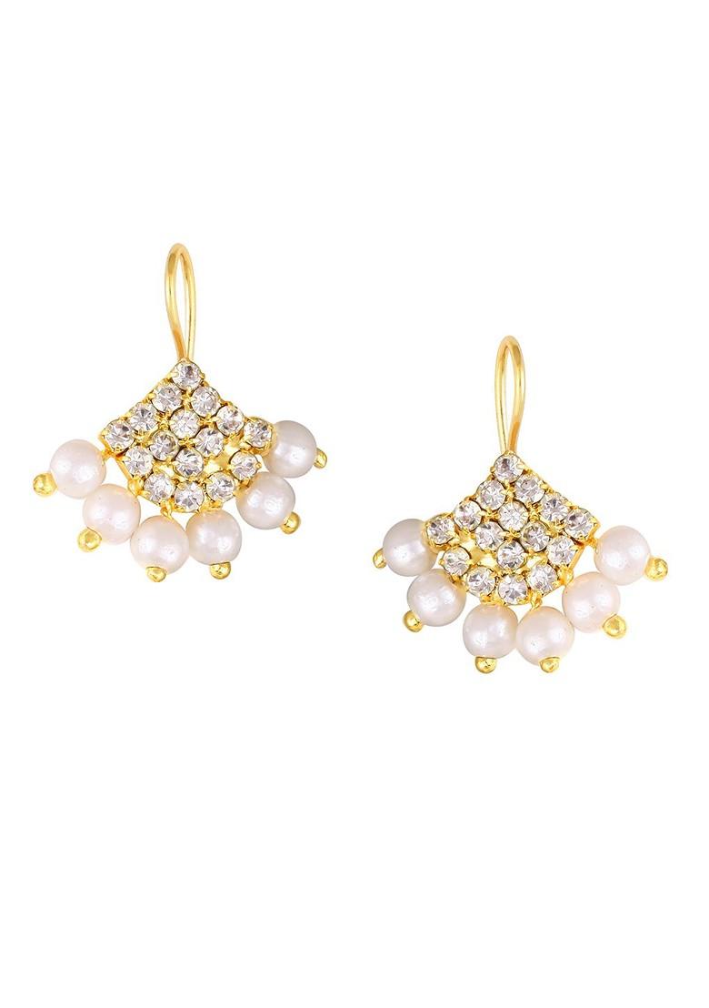 Gold Plated Teardrop Shaped Ear Cuff