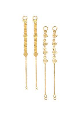 Set Of 2 Gold Plated Classic Ear Cuff