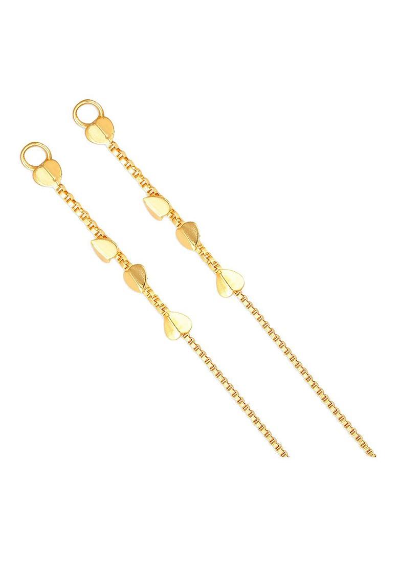 Set Of 2 Gold Plated Classic Ear Cuffs