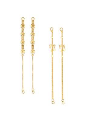 Set Of 2 Gold Plated Classic Ear Cuff