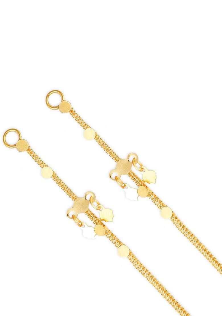 Set Of 2 Gold Plated Classic Ear Cuff