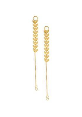 Set Of 2 Gold Plated Classic Ear Cuff Chains