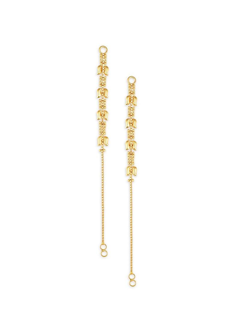 Set Of 2 Gold Plated Classic Ear Cuffs