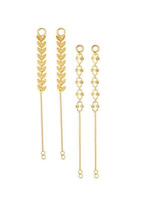 Set Of 2 Gold Plated Classic Ear Cuffs