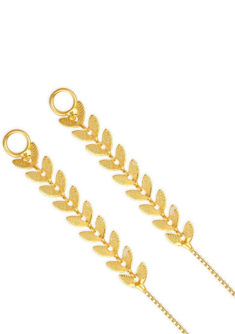Set Of 2 Gold Plated Classic Ear Cuffs