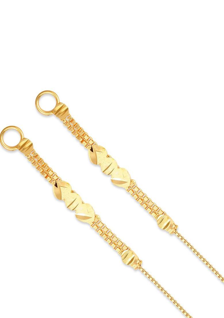 Set Of 2 Gold Plated Classic Ear Cuffs