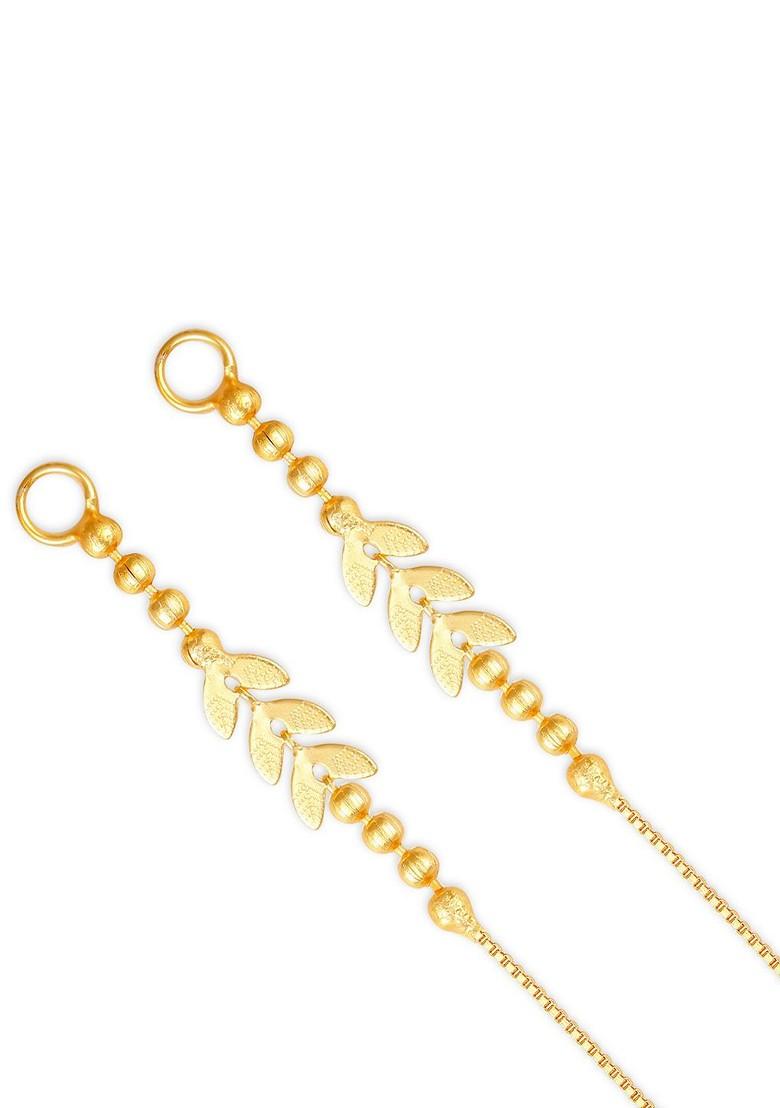 Set Of 4 Gold Plated Classic Ear Cuffs