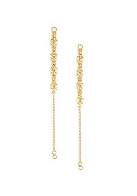 Pack Of 2 Gold Plated Classic Ear Cuff Chains