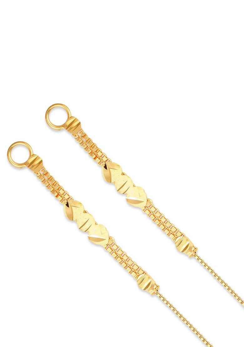 Set Of 4 Gold Plated Classic Ear Cuffs