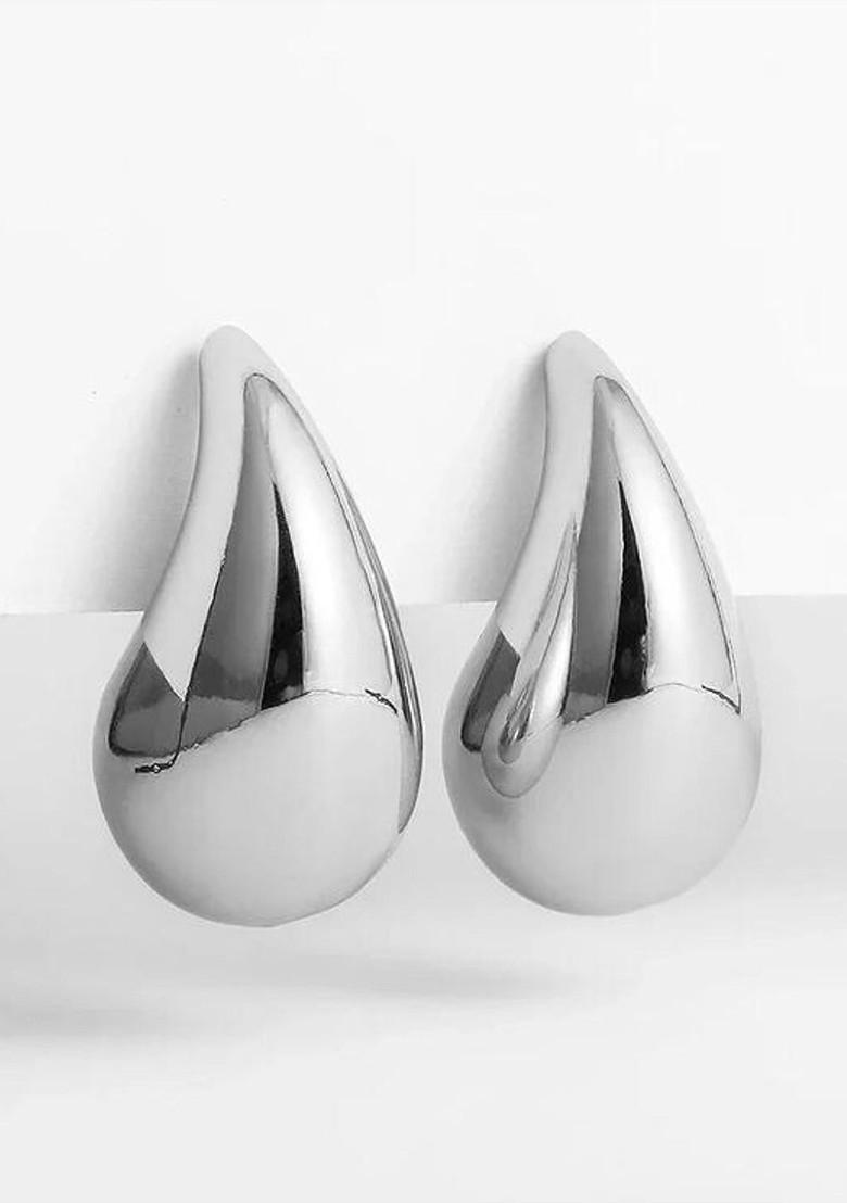 Contemporary Hoop Earrings - Indya