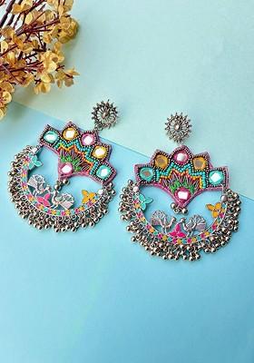 Contemporary Drop Earrings