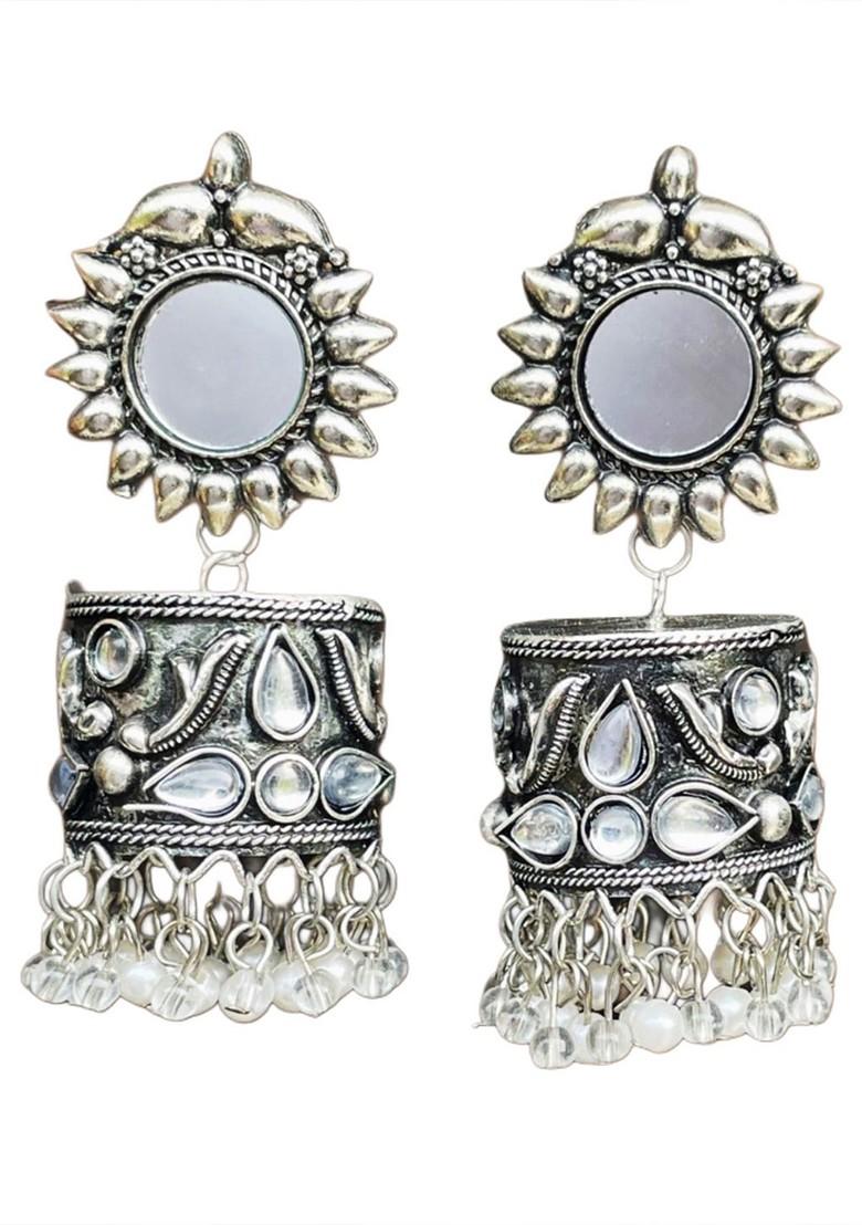 Contemporary Jhumkas Earrings