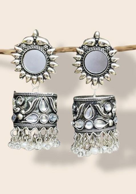 Contemporary Jhumkas Earrings
