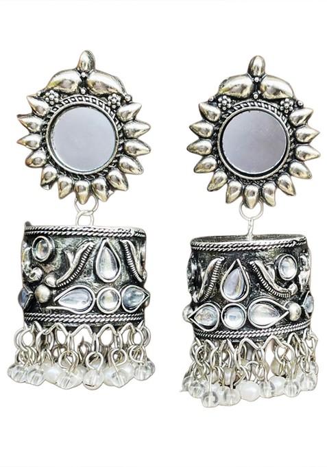 Contemporary Jhumkas Earrings