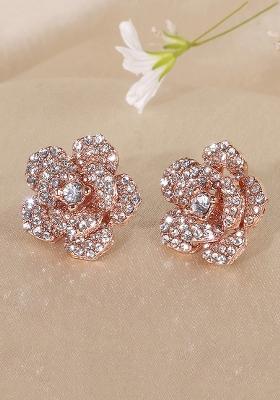 Women Floral Studs Earrings