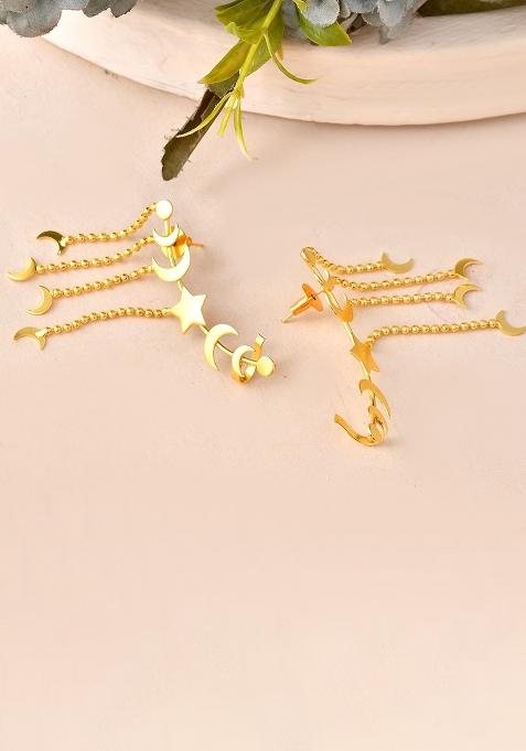 18K Gold Plated Anti Tarnish Openable Ear Cuff