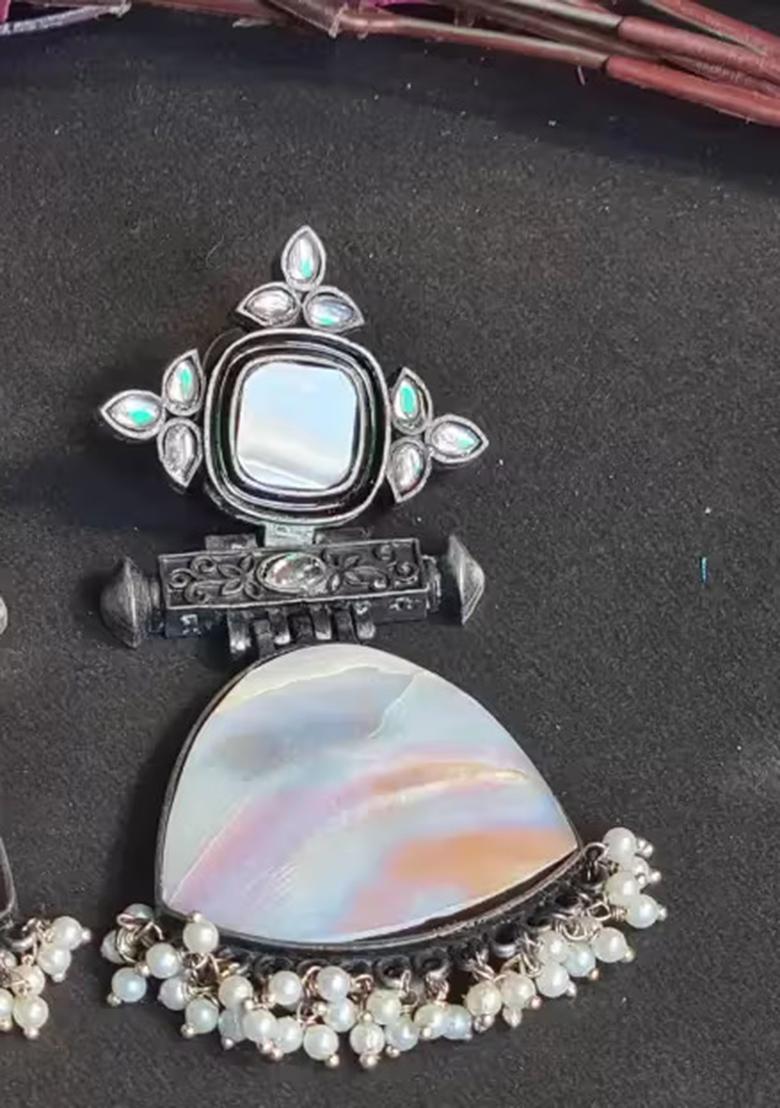 Marble Finish Casual Stud Earrings For Women