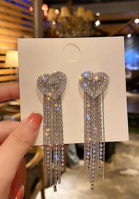 Silver Alloy Earring Set