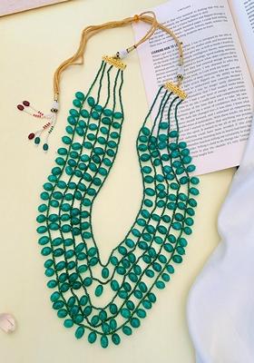 Gold Plated Cubic Zircon American Diamond Necklace