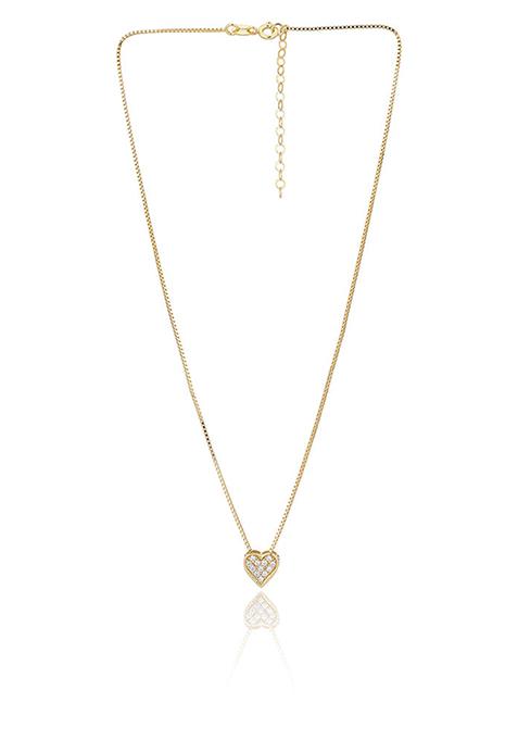 Gold Plated Pendant Necklace