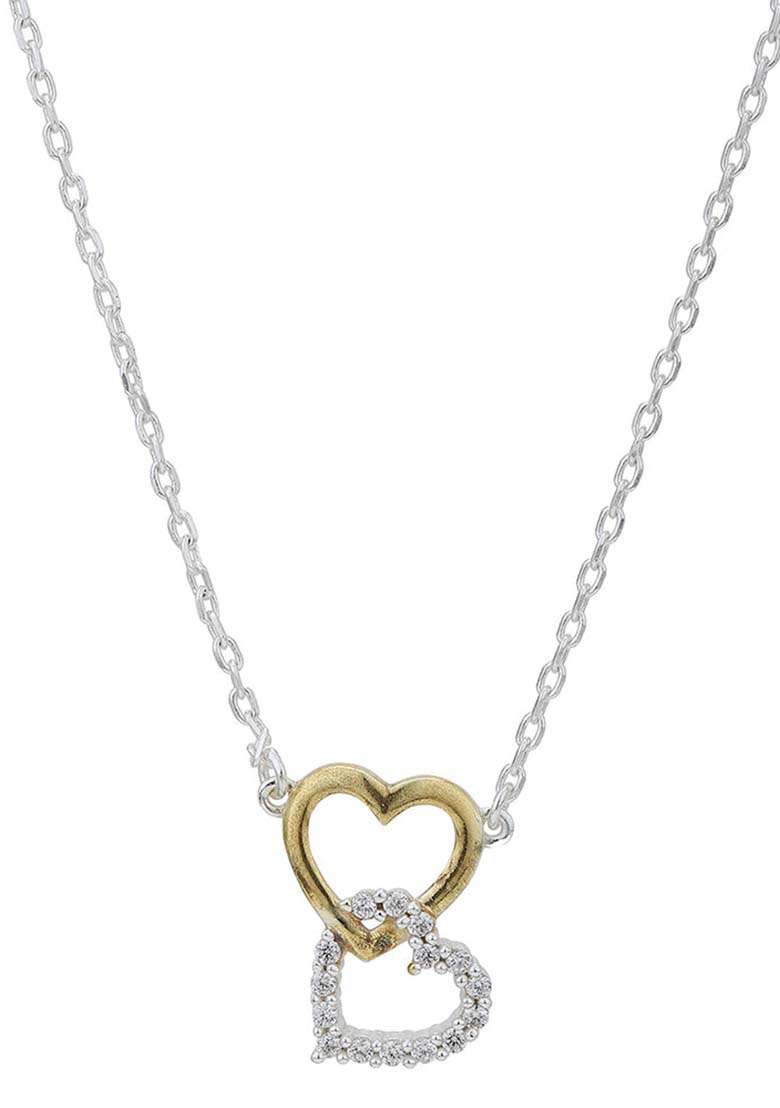 Silver Rhodium Plated Necklace Chain - Indya