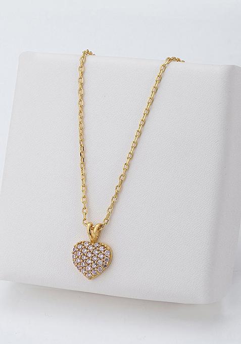 Gold Plated Pendant Necklace